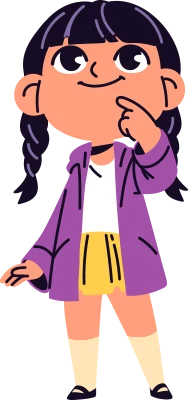 Child confused by process illustration