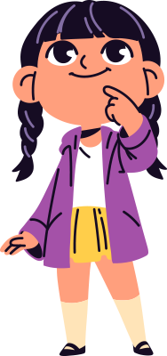 Child confused by process illustration