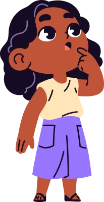 Child not being heard illustration